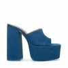 STEVEMADDEN Women's Shoes TRIXIE DENIM FABRIC