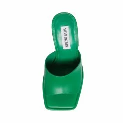 SteveMadden TRIXIE GREEN LEATHER