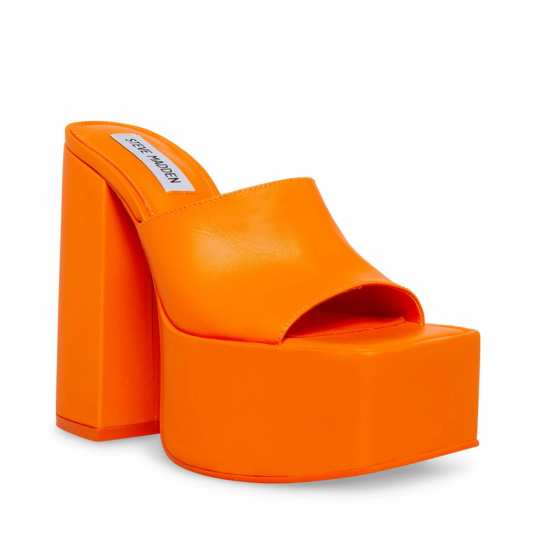 Recurate Resale TRIXIE ORANGE LEATHER - SM REBOOTED