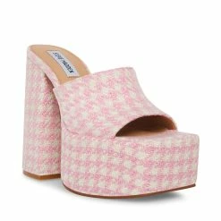 STEVEMADDEN Women's Shoes TRIXIE PINK MULTI