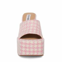 STEVEMADDEN Women's Shoes TRIXIE PINK MULTI
