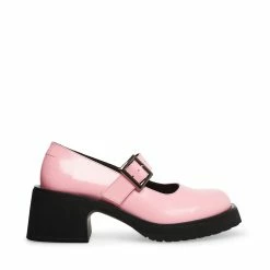 STEVEMADDEN Women's Shoes TULIP PINK PATENT