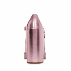 STEVEMADDEN TWICE PINK METALLIC Women's Shoes