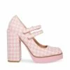 STEVEMADDEN TWICE PINK/WHITE