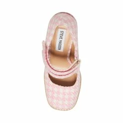 STEVEMADDEN TWICE PINK/WHITE