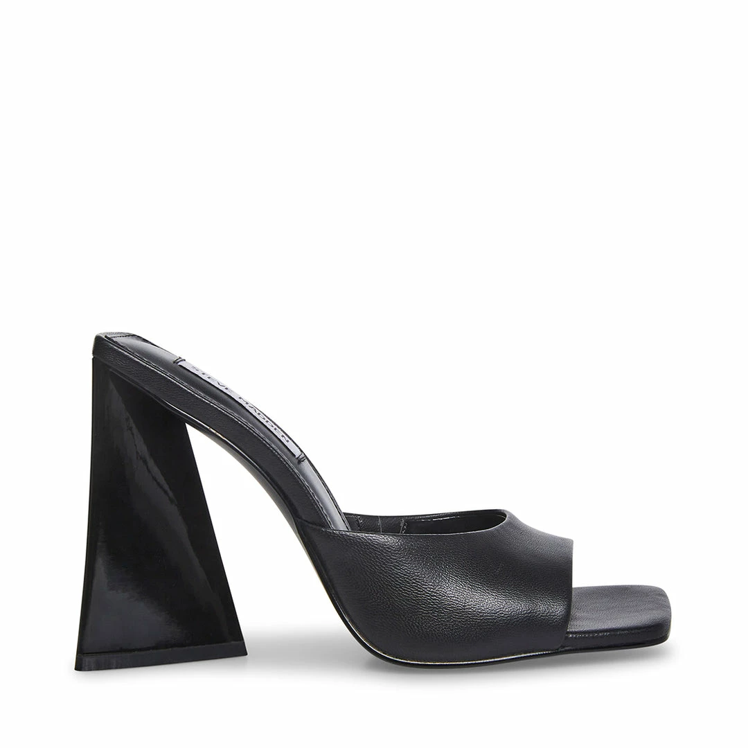 SteveMadden TWISTS BLACK LEATHER
