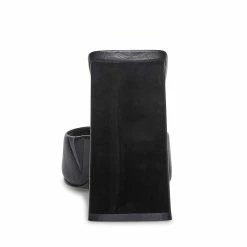 SteveMadden TWISTS BLACK LEATHER