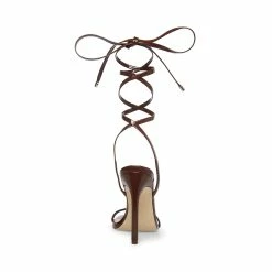 SteveMadden UPLIFT BROWN PATENT Women's Shoes