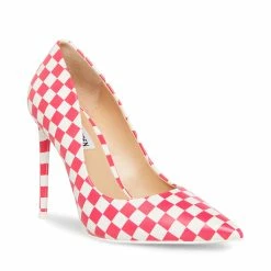 SteveMadden Women's Shoes VALA PINK/WHITE