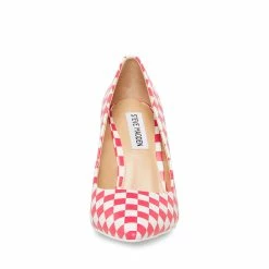 SteveMadden Women's Shoes VALA PINK/WHITE