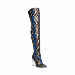 SteveMadden VAVA BLUE SNAKE