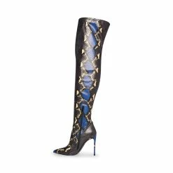 SteveMadden VAVA BLUE SNAKE