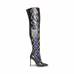 SteveMadden VAVA BLUE SNAKE