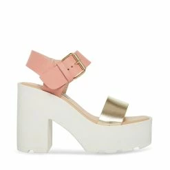 STEVEMADDEN Women's Shoes VESTA BLUSH MULTI