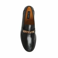 STEVEMADDEN WALLACE-C BLACK LEATHER Men's