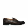 SteveMadden Men's WALLACE BROWN CROCODILE