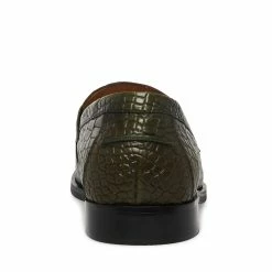 SteveMadden Casual WALLACE GREEN CROCODILE