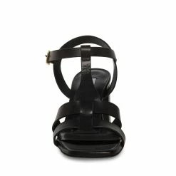 STEVEMADDEN WAVERLY BLACK LEATHER