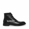 SteveMadden WELLS BLACK LEATHER