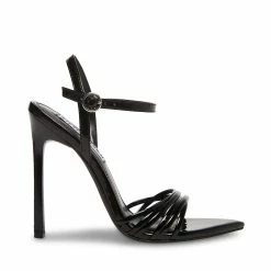 STEVEMADDEN Women's Shoes WENDY BLACK PATENT