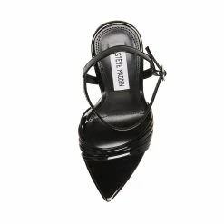 STEVEMADDEN Women's Shoes WENDY BLACK PATENT