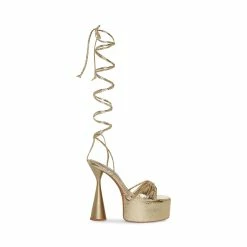 STEVEMADDEN YASMYN GOLD SNAKE