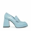STEVEMADDEN Women's Shoes YVONNA BABY BLUE PATENT