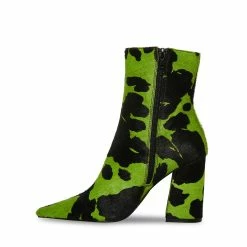 STEVEMADDEN ZOE-P BLACK/GREEN Women's Shoes