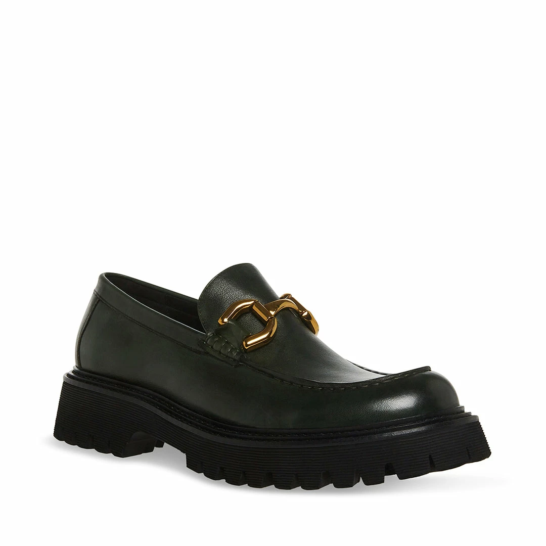 STEVEMADDEN ZYLO GREEN LEATHER