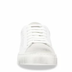 SteveMadden Women's Shoes REZZA WHITE