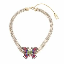 STEVEMADDEN Accessories BUTTERFLY CHOKER MULTI