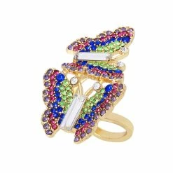STEVEMADDEN Accessories BUTTERFLY RING MULTI