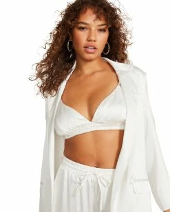 STEVEMADDEN AUDREY JACKET WHITE