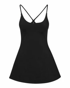 STEVEMADDEN WERK OUT DRESS BLACK Women's Clothing