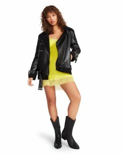 STEVEMADDEN QUINN JACKET BLACK