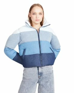 STEVEMADDEN DAISY JACKET DENIM FABRIC