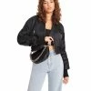 STEVEMADDEN EVA JACKET BLACK Women's Clothing