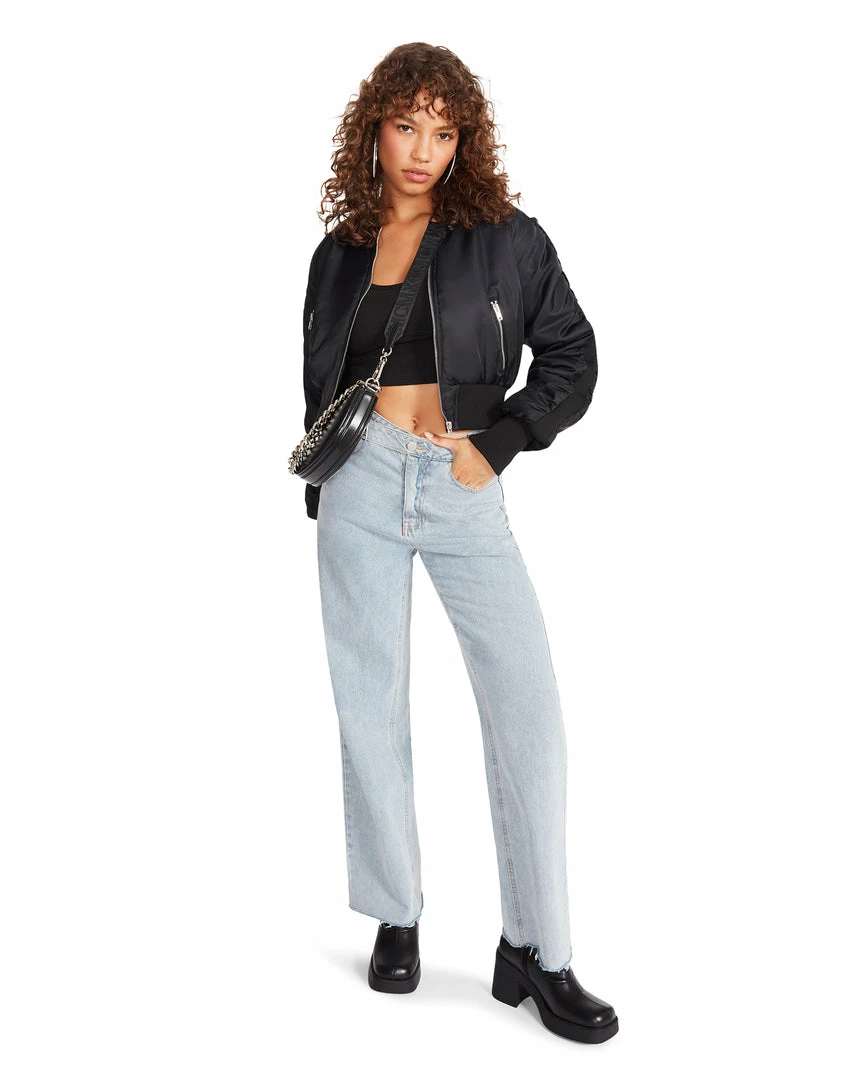 STEVEMADDEN EVA JACKET BLACK Women's Clothing