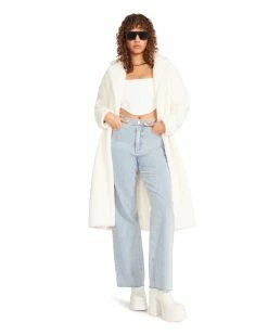 STEVEMADDEN SAIDE JACKET IVORY Women's Clothing