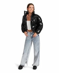 STEVEMADDEN EDEN JACKET BLACK Women's Clothing