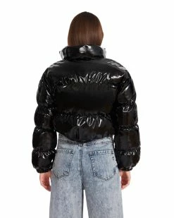 STEVEMADDEN EDEN JACKET BLACK Women's Clothing