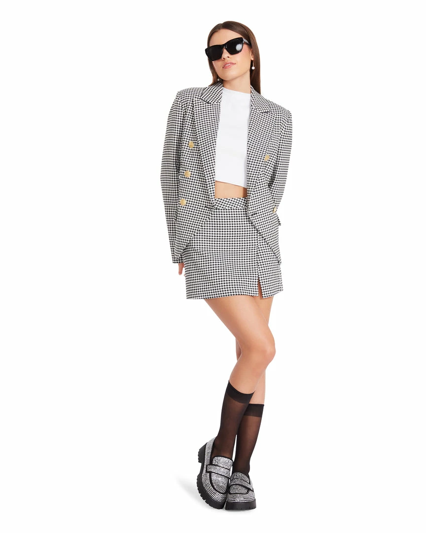 STEVEMADDEN NAOMI BLAZER WHITE Women's Clothing