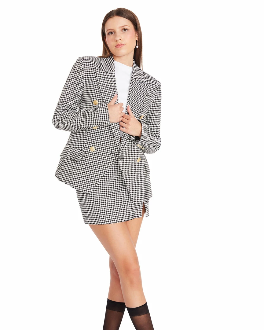 STEVEMADDEN NAOMI BLAZER WHITE Women's Clothing