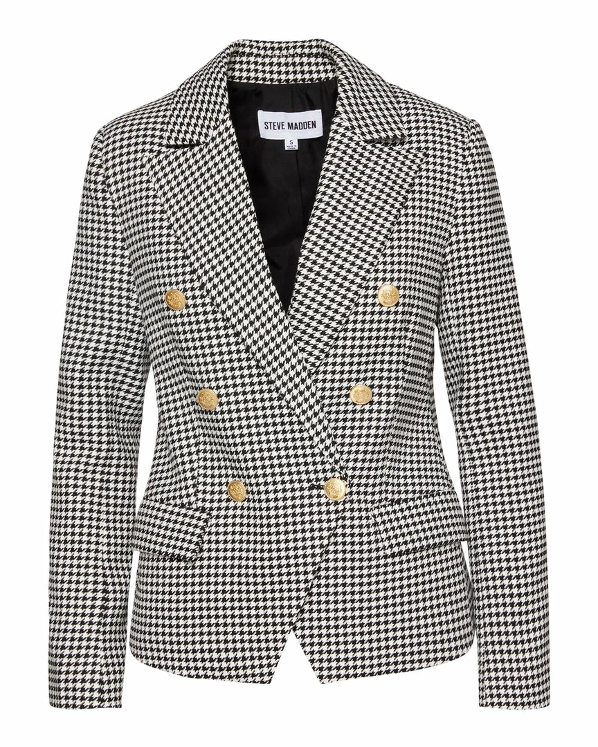 STEVEMADDEN NAOMI BLAZER WHITE Women's Clothing