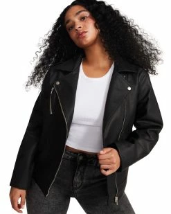STEVEMADDEN JULIA JACKET BLACK