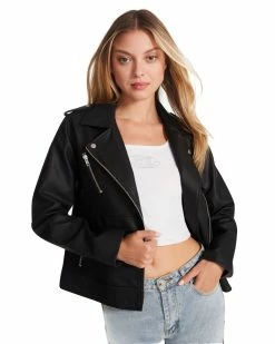 STEVEMADDEN JULIA JACKET BLACK