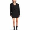 STEVEMADDEN ISABELLA BLAZER BLACK