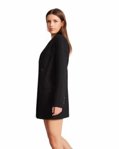 STEVEMADDEN ISABELLA BLAZER BLACK