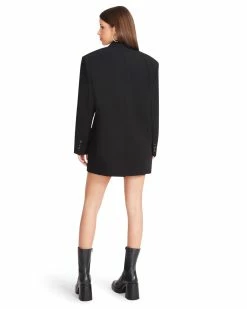 STEVEMADDEN ISABELLA BLAZER BLACK