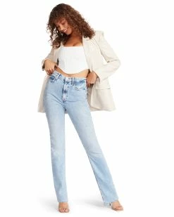 STEVEMADDEN AUDREY BLAZER BONE Women's Clothing